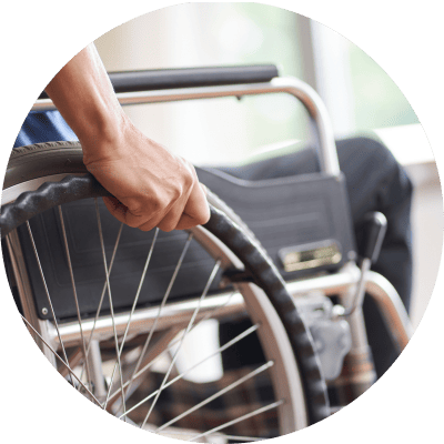 車いすのイラスト